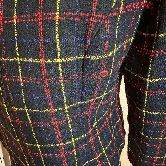 Y2K vintage Positive Attitude suit blazer skirt size 14 - Picture 5 of 10